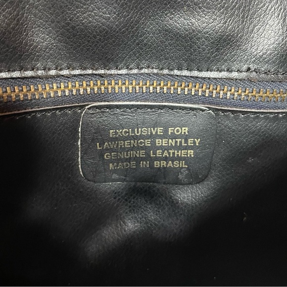 Vintage Exclusively Made for Lawrence Bentley Genuine Leather Wristlet - Picture 2 of 7